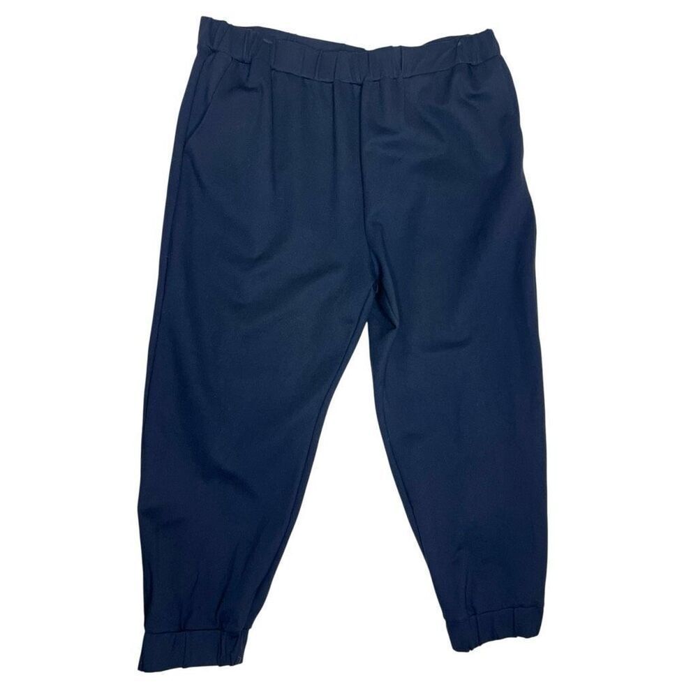 Velvet by Graham & Spencer Black Pull On Jogger Pants Womens 2X Stretch